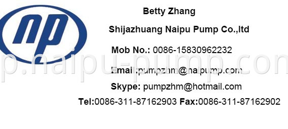 slurry pump contact information